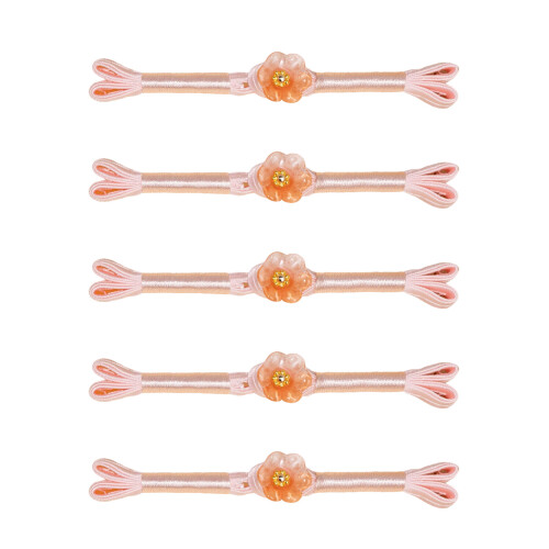 5Pcs Floral Cheongsam Button Flower Decorative Knot-Model 6