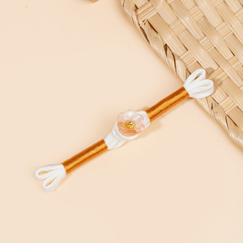 5Pcs Floral Cheongsam Button Flower Decorative Knot-Model 6 2