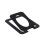 Desktop Speaker Stand Tilted External Riser For Bookshelf Computer Equipment Black 1