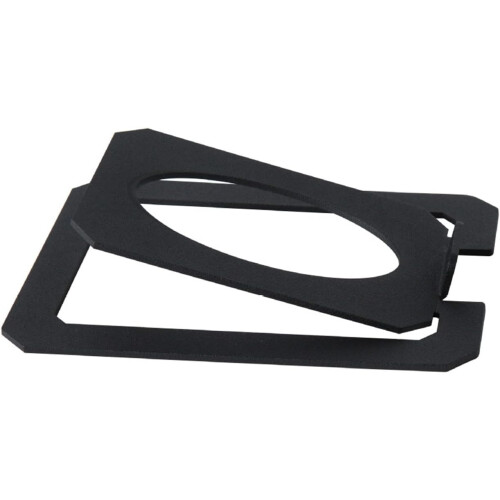 Desktop Speaker Stand Tilted External Riser For Bookshelf Computer Equipment Black 2