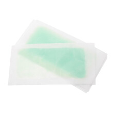 30 Wax Strips Body Small Wax Strips Facial Hair Removal Wax Strips For Body Hair Removal Wax Strips Removal Light Green NonWoven