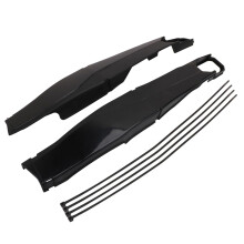 Dirt Bike Swingarm Protector and Motorcycle Chain Slider for KTM EXC Husqvarna TC TE FE Black