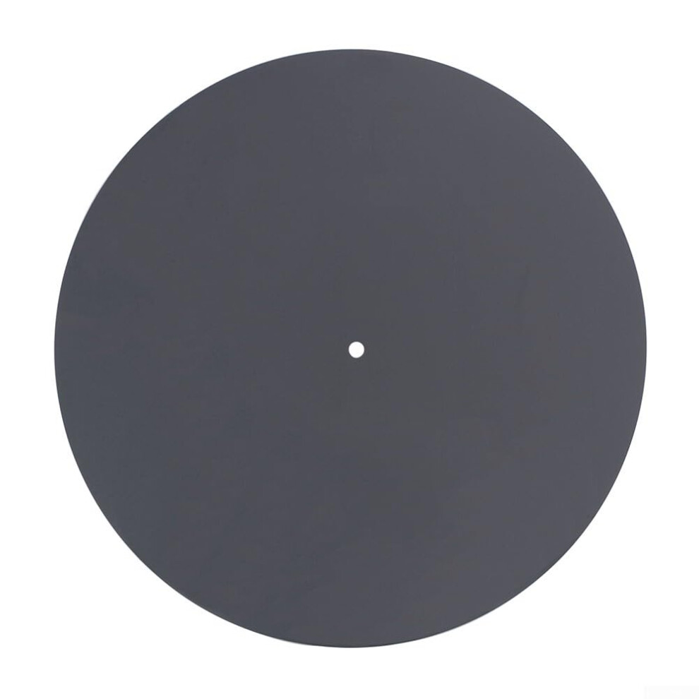 Acrylic Record Pad For Turntables Durable Construction, Compatible With Most Turntables, For Vinyl Records Black 9189345993824