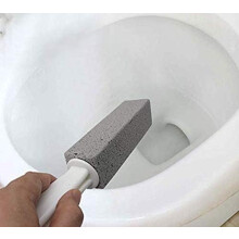 Curved PP Handle Pumice Stone, Iron And Rust Remover Offers Deep Cleaning Power, Multipurpose Use Cleans Surfaces Quickly And Easily, 4 Pack Your One-