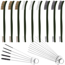 Durable & Flexible, High Density Nylon Brushes for Carburetor Cleaner Tool Kit, Designed for Tight Spaces Cleaning