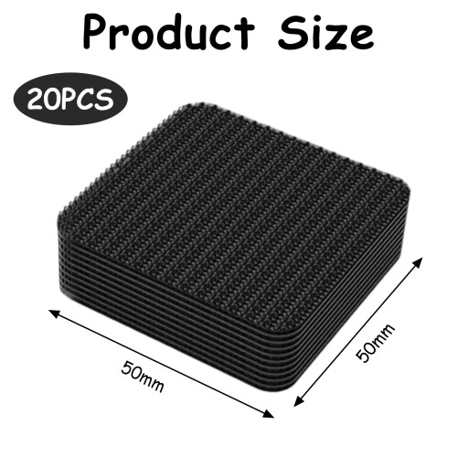 Nylon Material Hook and Loop Mounting Strips, Heavy Duty Tape Strip with Versatile Applications, Multi-Purpose Carpet Rug Fastener Using Strong Back A 1