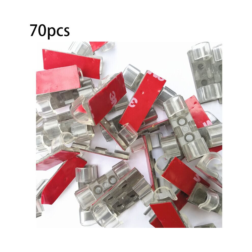 Cable Organizing Solution, Wire Management With Self Adhesive Hooks For Comprehensive Uses In Home Office Environments, Cable Clips For Various Cables 9453559634157