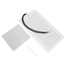 Varmepute for bilseter, universelt komfortsett for bilseter med 12V elektrisk varmesystem, oppvarmet setepute i karbonfiber for biler