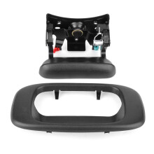 Compatibele achterklepgreep en sierlijst voor Chevy GMC met stangclips, corrosiebestendig, zeer sterk, directe vervanging, duurzame constructie.