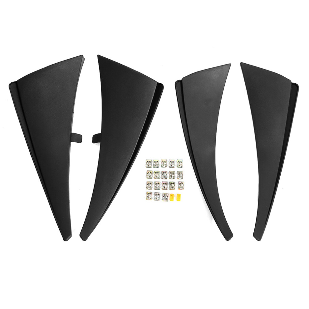 Dur And Sturdy Splash Guards For Corvette C7, Mud Flaps With Weather Resistant Abs Mat, Extended Style Front & Rear Fenders For Bolt-On Install, Road 9190834495378