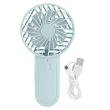 Benutzerfreundlicher, tragbarer Ventilator, kompakter Handventilator mit leisem Betrieb für Reisen, Zuhause, Büro und Outdoor-Aktivitäten
