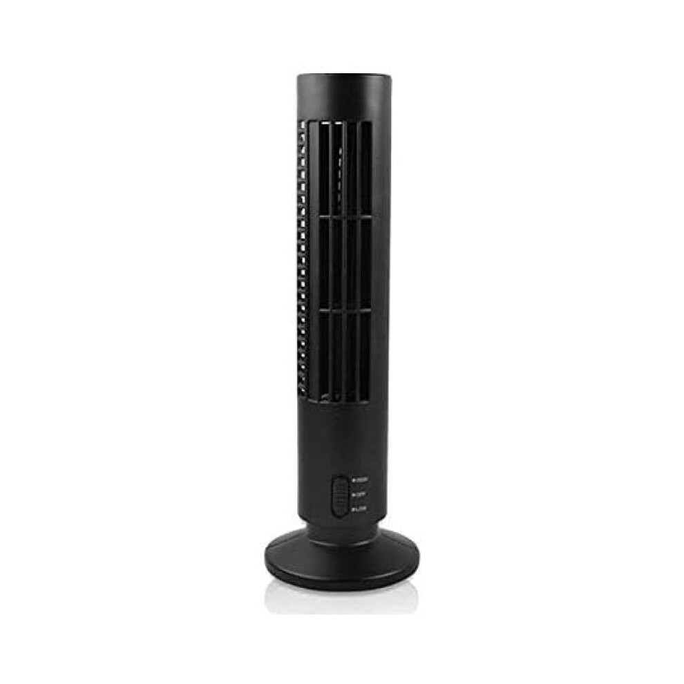 Energy Efficient Tower Fan For Bedroom, Quiet Bladeless Oscillating Portable Air Conditioner