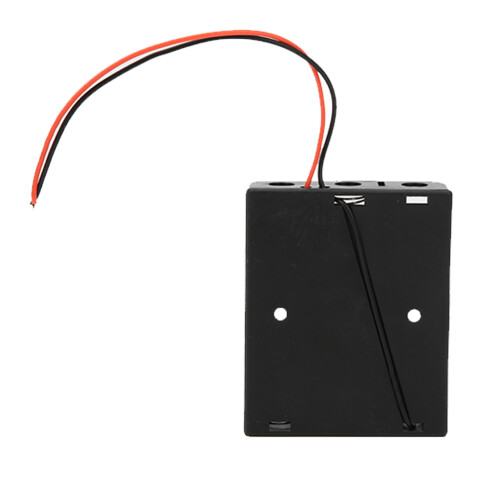 18650 Battery Holder for Electronics, Plastic ABS Material Offers Robust Protection, Spring Load Design for Quick Battery Change, Multipurpose Case 1