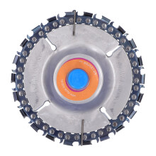 Slijpschijf voor houtsnijden, kettingzaagschijf met wolfraamcarbide tanden voor haakse slijper, snij- en vormblad voor niet-metalen materialen,