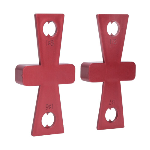 Master's Choice, Parallel Scribers & Marking Gauge, 2Pcs ABS Plastic Tools For Precise Layouts, Dovetail Joint Template & Manual Scribing 2