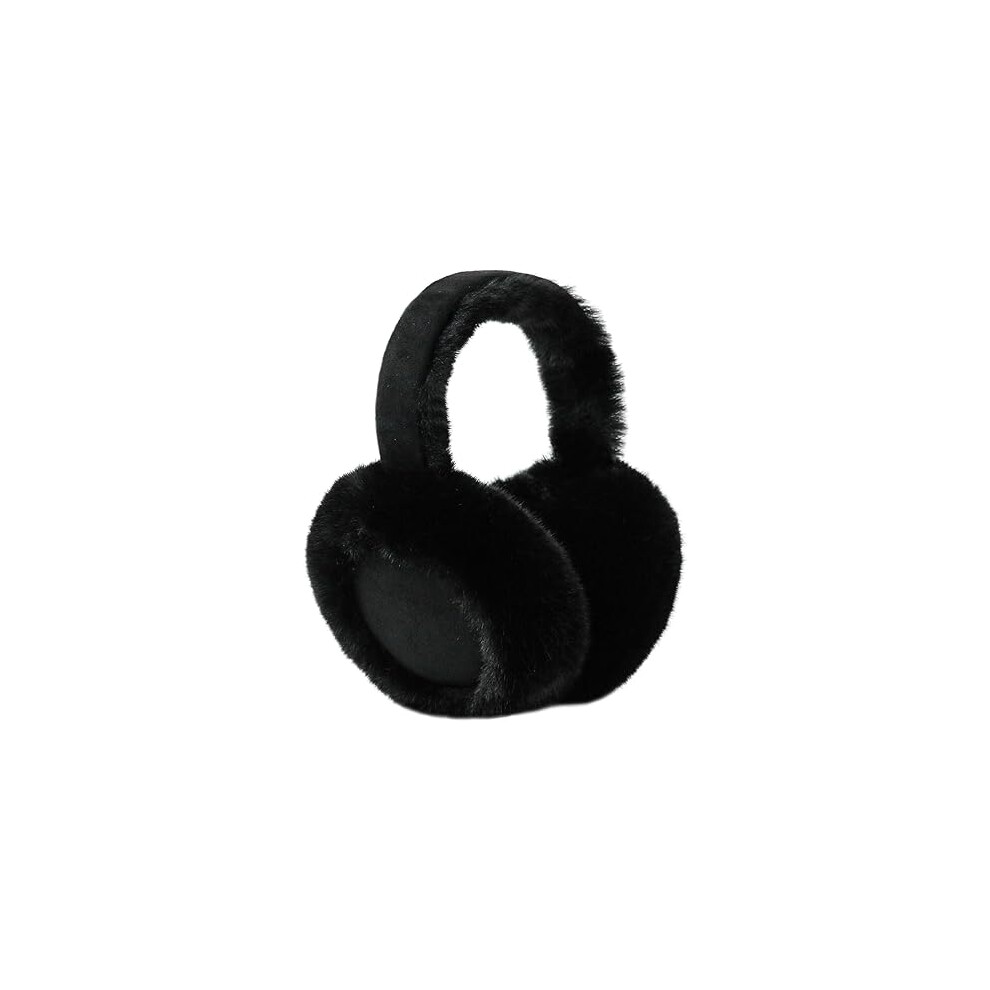 Adjustable Headband Earmuffs For Winter Women, Foldable Design With Warm Earmuff And Soft Plush Finish, Lightweight Ear Warmers Windproof Performance 9009791668636