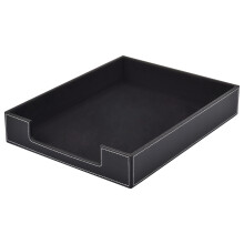 Valet Tray for Desk, Luxury Without the Pricetag, Customize Your Workspace, Protective Velveteen Backing, Handcrafted Desk Paper Organizer, Suitable