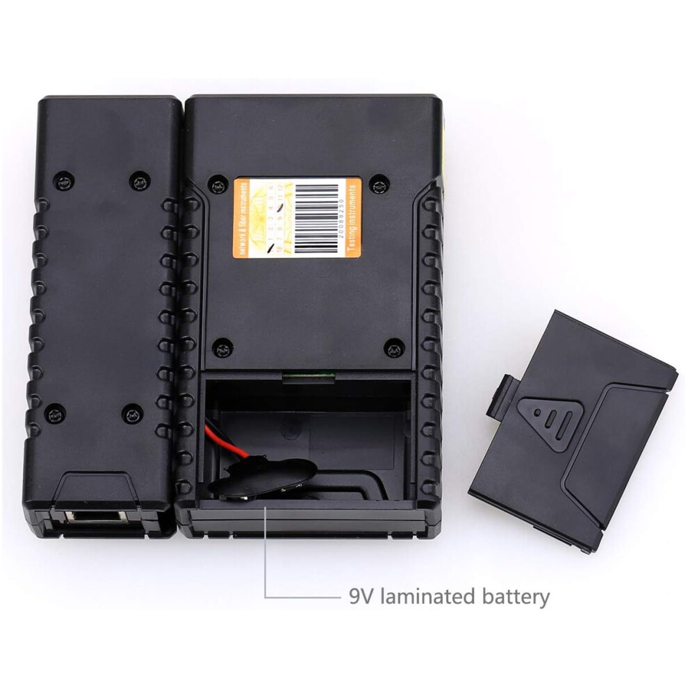 Network Cable Tester For Rj45 And Rj11, Ethernet Tester With Visible Led Display And Automatic Continuity Check, Cable Mapper Tool For Cat5 Cat5e 9128293329606