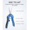 Comfortable Handle Garden Pruning Shears with Ultra-Sharp Blades, Labor-Saving System for Efficient Cutting, Non-Slip TPR Grips, Rust-Resistant 6