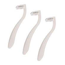 3 Pieces Women's Razor for Body and Intimate Area, Portable, Precise Hair Removal for Armpits, Legs and Sensitive Areas, Durable and to Use.