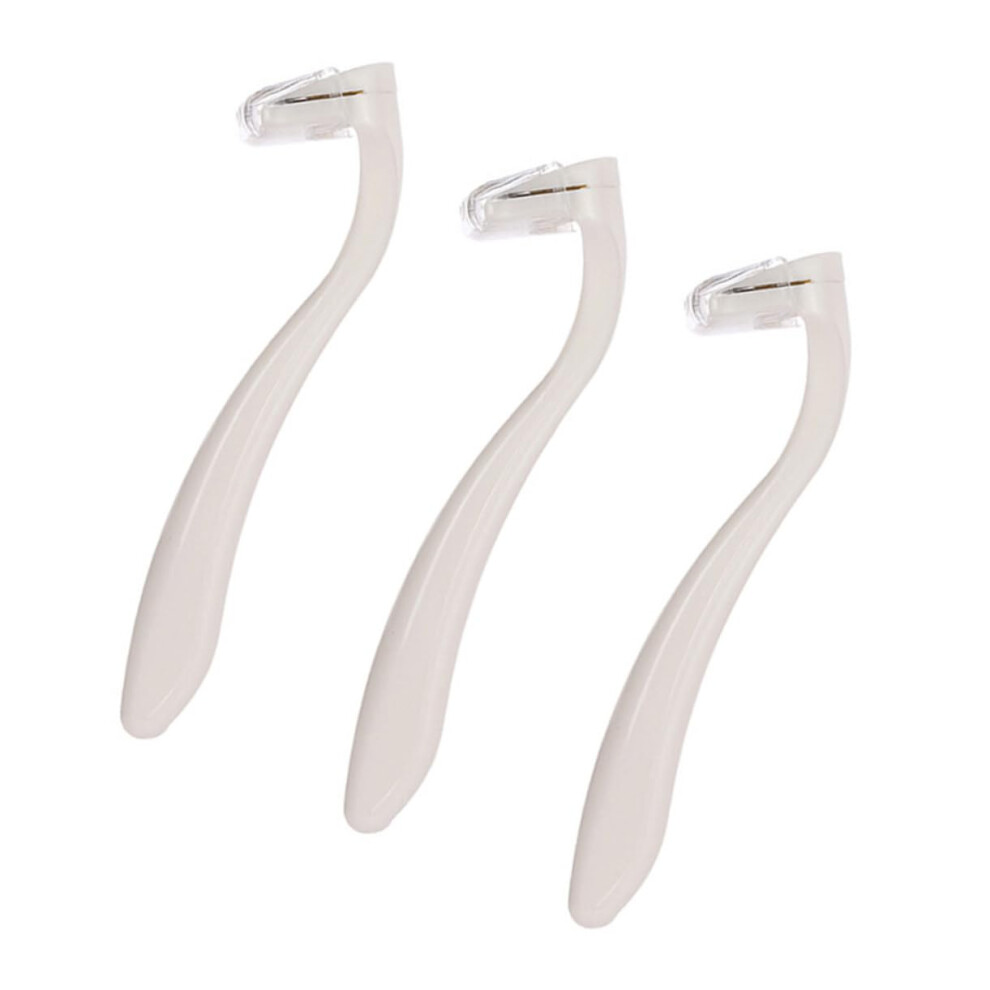 3 Pieces Women's Razor for Body and Intimate Area, Portable, Precise Hair Removal for Armpits, Legs and Sensitive Areas, Durable and to Use.