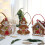 Safe Felts Christmas Cookie Cottages Tabletop Display Hand-B 5