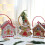 Safe Felts Christmas Cookie Cottages Tabletop Display Hand-B 7
