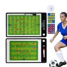 Soccer Magnetic Coaching Board, DryErase Trainer Board Magnetic Display Board for BaseballSoccerHockey Training