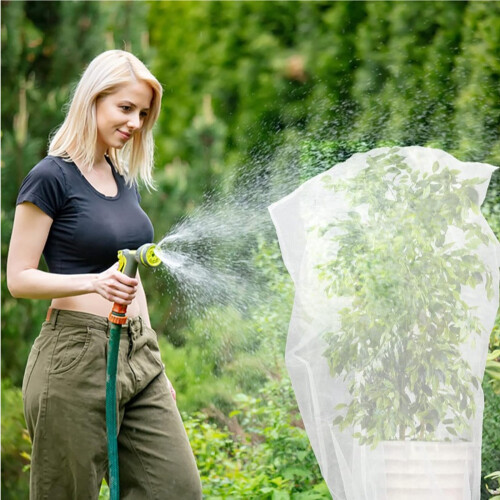 Bird Netting with Drawstring Shrub Bush Blueberry Barrier-B 1