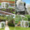 Bird Netting for Fruit Trees Mesh Bag with Drawstring Garden-B 6