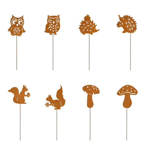 Piquets de jardin décoratifs pour-Champignon Hérisson Square