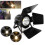 200W COB Par Spotlight Warm/Cool White 6Channel Stage Light 25 Lens 1