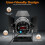 200W COB Par Spotlight Warm/Cool White 6Channel Stage Light 25 Lens 4