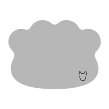 Pet Feeding Mat NonSlip Cat Bowl Mat Easy To Clean Reusable Pet Placemat For Cats