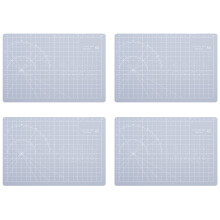 Cutting Mats Sturdy Double Side Grids For Sewing Studio-grey