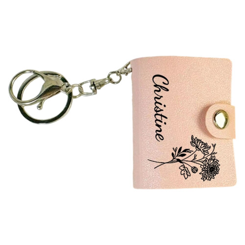 Fotokarten-Bücherhalter zum Sammeln von-Rosa
