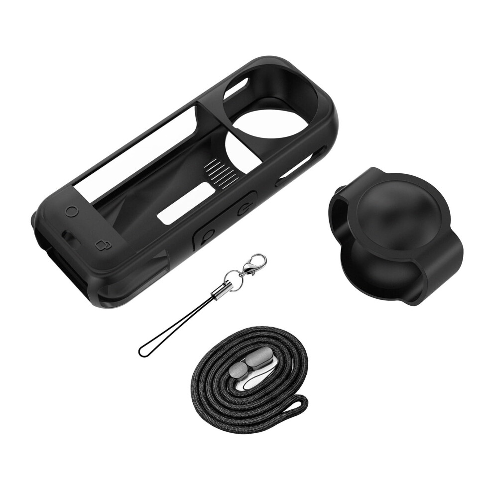 Silicones Cases For Action Cameras, Silicone Protective Covers, Shockproof Fullbody Protection, Lens Caps Included 9426802278194
