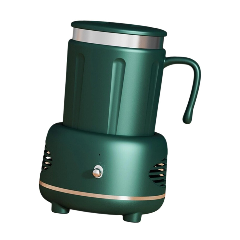 Usb Beverage Cooler And Warmer With Dual Mode Temperature Control For Coffee And Wine, Ref: 8815 Green 9412369028259
