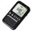 Compact, rechargeable digital metronome,  for serious musicians seeking precise timing (black). 1