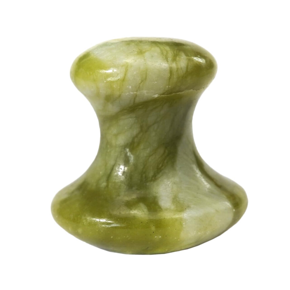 Jade Mushroom Gua Sha Tool Set for Facial Lifting Massage and Deep Skincare Absorption