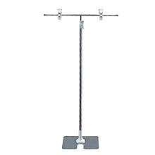 2Piece Set Poster TFrame Acrylic Stand Flag Banner Poster Stand Office Stand Sign TType C Silver