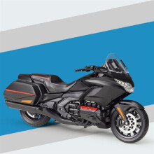 1/12 Diecast Metal Sport Race Motorcycle Model Motorcycle Collectibles For Gold Wing Matt Black
