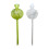 Thickened PVC Plant Watering Devices Automatic Drip Less-White 2