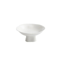 Side Plates Ceramic Foot Dessert Plates For Restaurant Snack Plate Food Display Tableware