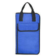 Drum Stick Bags Portable Drumstick Pouch Waterproof Large Capacity Instrument Backpack Storage Case For Drummers Blue