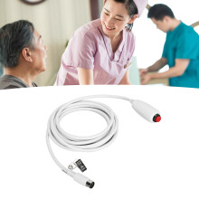 Cordon de cloche d'urgence universel pour infirmière avec clip, connecteur DIN 8 broches, bouton d'urgence de grande taille