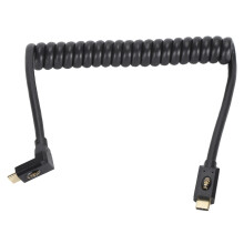 Oprolbare USB-C-kabel met 20 Gbps snelle gegevensoverdracht, ondersteuning voor PD-snelladen, intrekbare kabel voor iPhone, MacBook Pro, iPad en