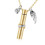 Wing Charm Art Cremation for Ashes Small Size Caskets-gold 1