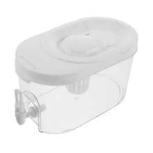 Distributeur de boissons glacées en-Rectangulaire Blanc