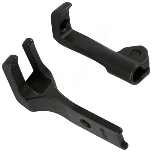 Pieds-de-biche pour Machine à coudre 8B, 2 pièces,-Noir